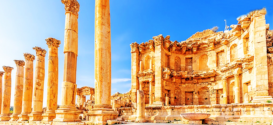 Jordan for 3 Days Visit Petra – Jerash and Wadi Rum