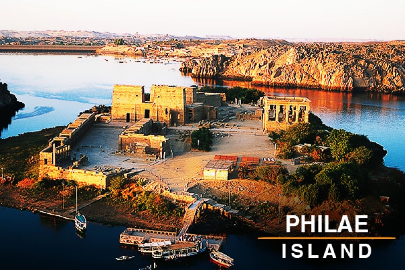 Philae island