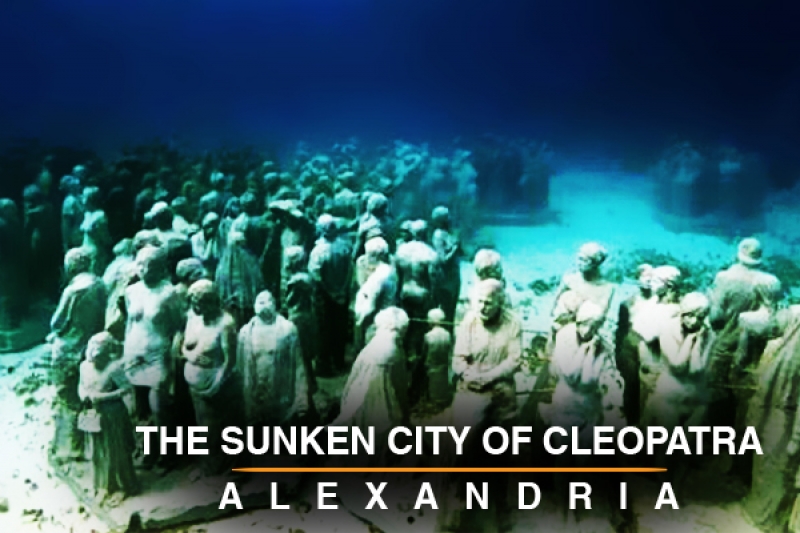 The sunken city of Cleopatra