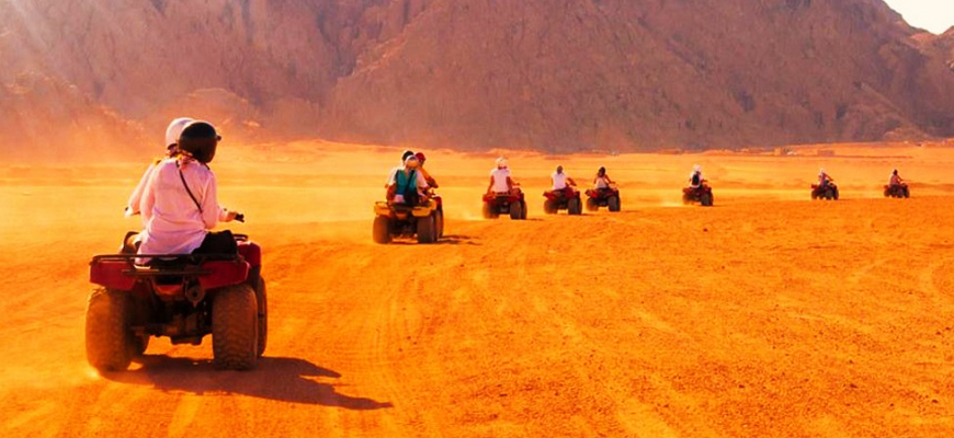 Morning Desert Safari Trip By Quad Bikes in Hurghada